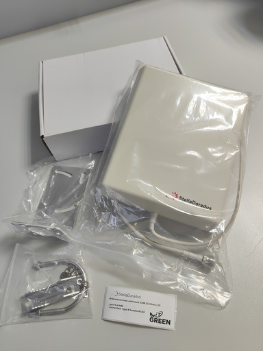 [SDANT-PANOUT-NF-MAT] Stella Doradus antenne panneau extérieure GSM 2G/3G/4G LTE - gain 6 à 9dBi - connecteur Type N femelle - montage sur mât